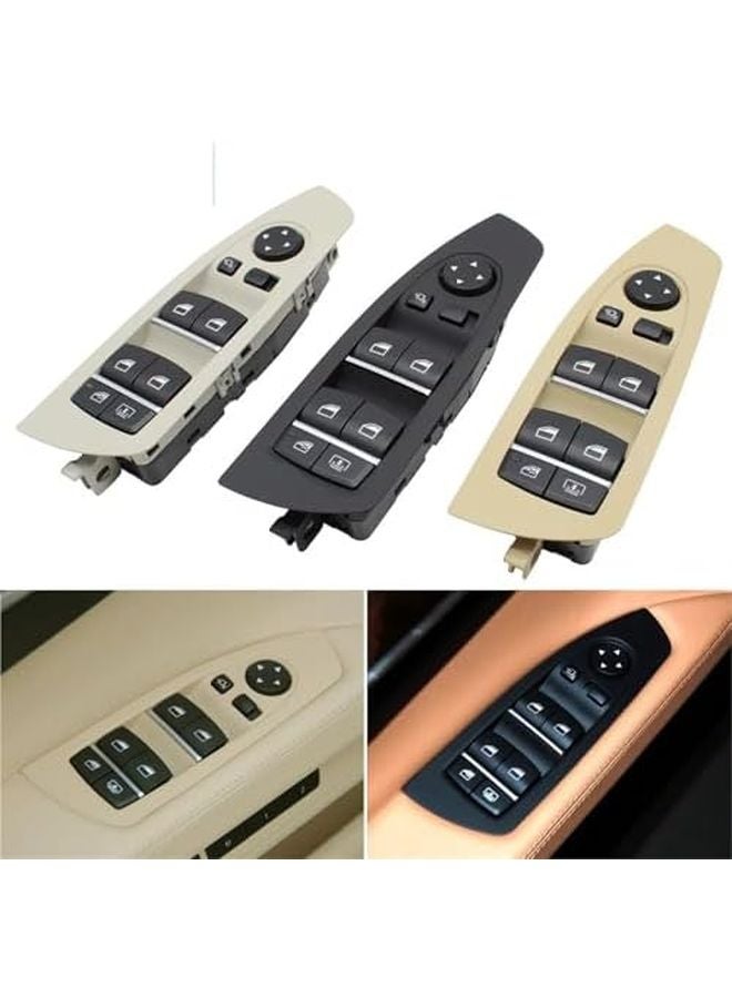 زر نافذة السيارة بلون البيج المتوافق مع بي إم دبليو السلسلة 7 F01 F02 730Li 740Li 750Li 760Li - Image 3