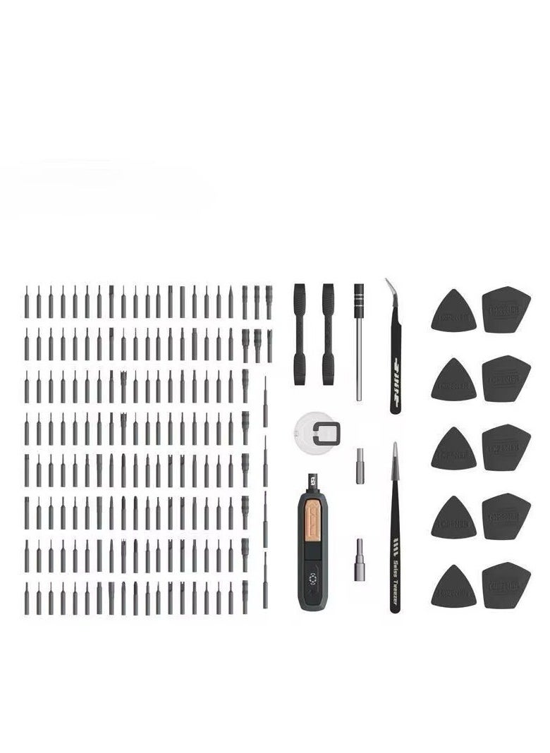 JAKEMY - 180-in-1 Precision Screwdriver Set with 160 Magnetic Bits, Ratchet Handle & Repair Tools – Professional Multi-Bits Repair Kit for Laptop, iPhone, MacBook, Xbox, PS5, Watch, Glasses, DIY & Electronics Maintenance - Image 1
