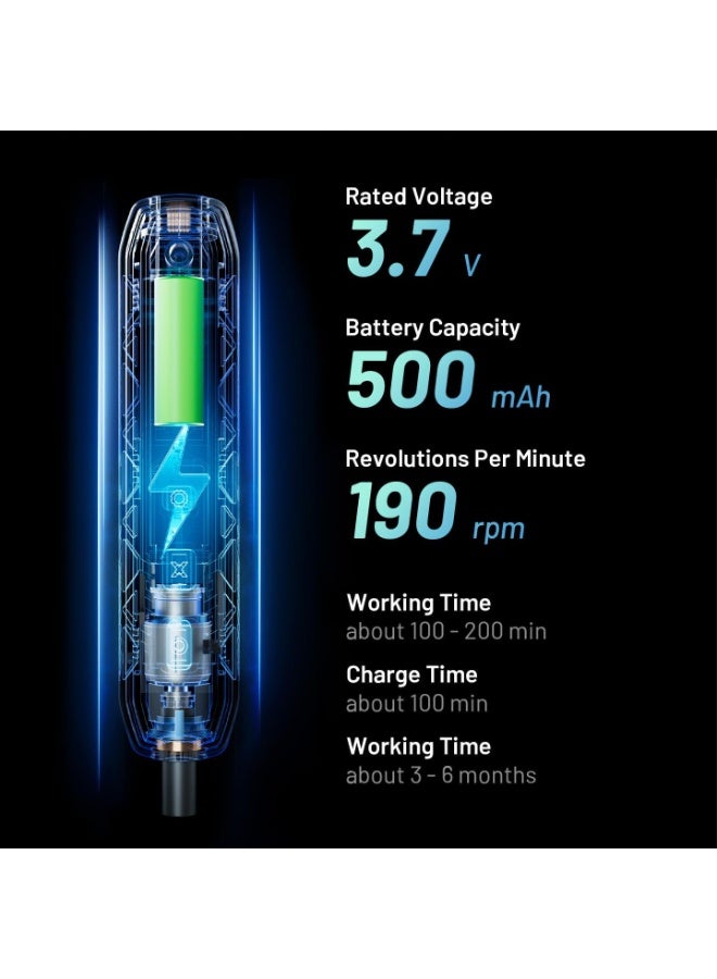JAKEMY 180-in-1 Precision Screwdriver Set with 160 Magnetic Bits, Ratchet Handle & Repair Tools – Professional Multi-Bits Repair Kit for Laptop, iPhone, MacBook, Xbox, PS5, Watch, Glasses, DIY & Electronics Maintenance - Image 5