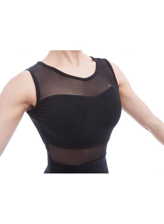 Dance Favourite Open Back O Shape Black Ballet Leotards A1B014, Black, M - Image 5