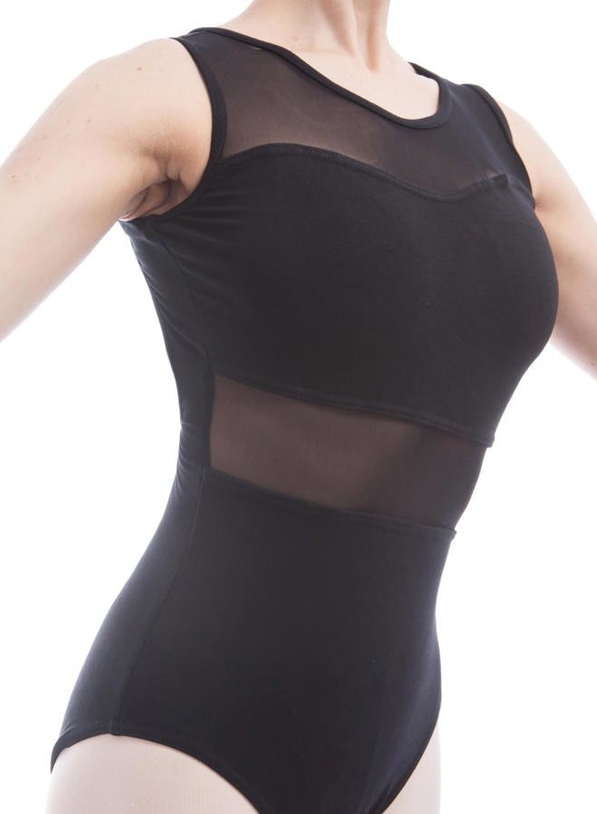 Dance Favourite Open Back O Shape Black Ballet Leotards A1B014, Black, M - Image 3