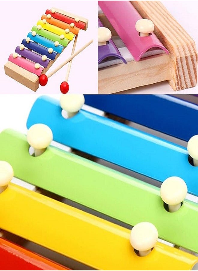 Fun Wooden Xcellphone for Educational Music Games for Kids with Two Hammers and Cleaning Cloth by Tully Fly  - Image 2