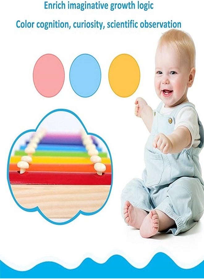 Fun Wooden Xcellphone for Educational Music Games for Kids with Two Hammers and Cleaning Cloth by Tully Fly  - Image 5