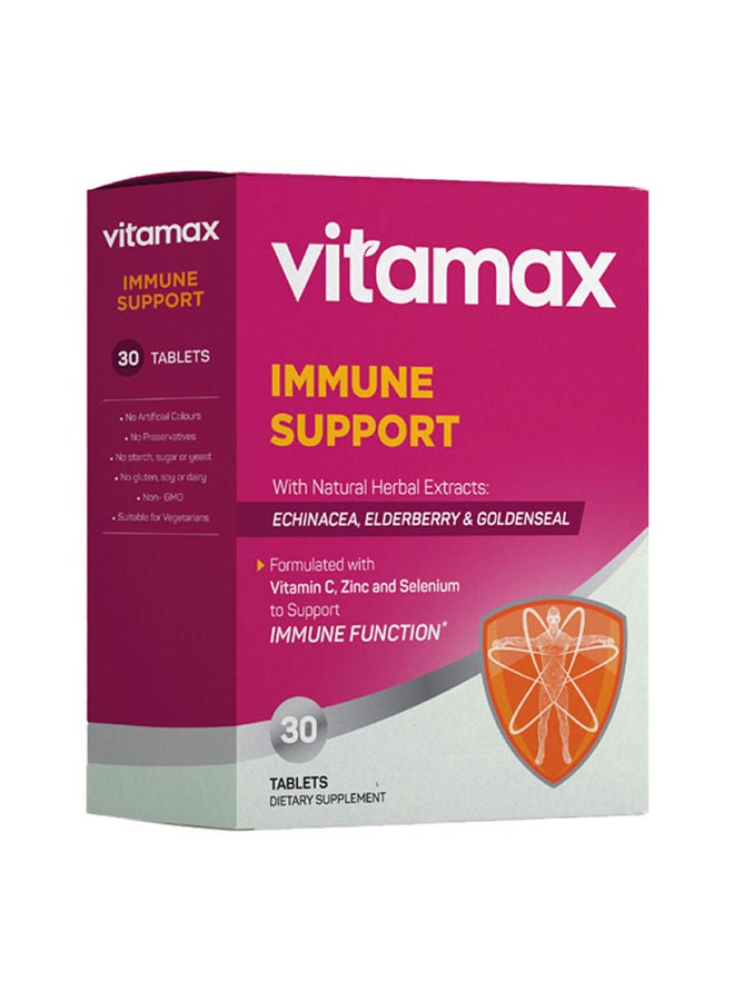 Vitamax Immune Support Tab 30's - Image 1