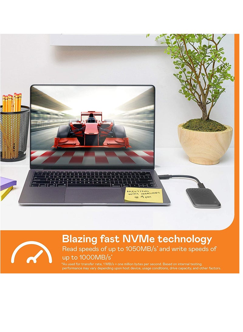 My Passport SSD - Portable SSD, up to 1050MB/s Read and 1000MB/s Write Speeds, USB 3.2 Gen 2 - 4TB - Image 4