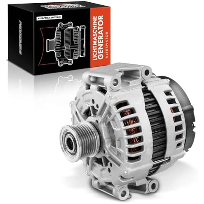 Frankberg Alternator Compatible with W212 2009-2016 S212 2009-2016 X164 2008-2012 W164 2005-2011 V251 W251 2006-2012 W221 2008-2013 Replace# 0121813120 - Image 1