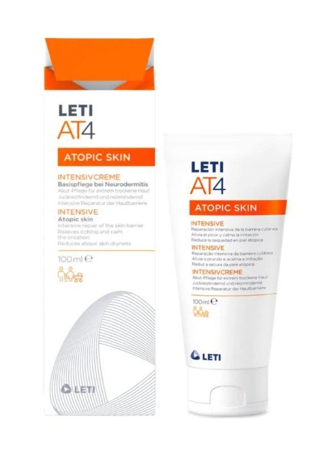 LETI AT4 Atopic Skin Intensive Cream 100ml - Image 4