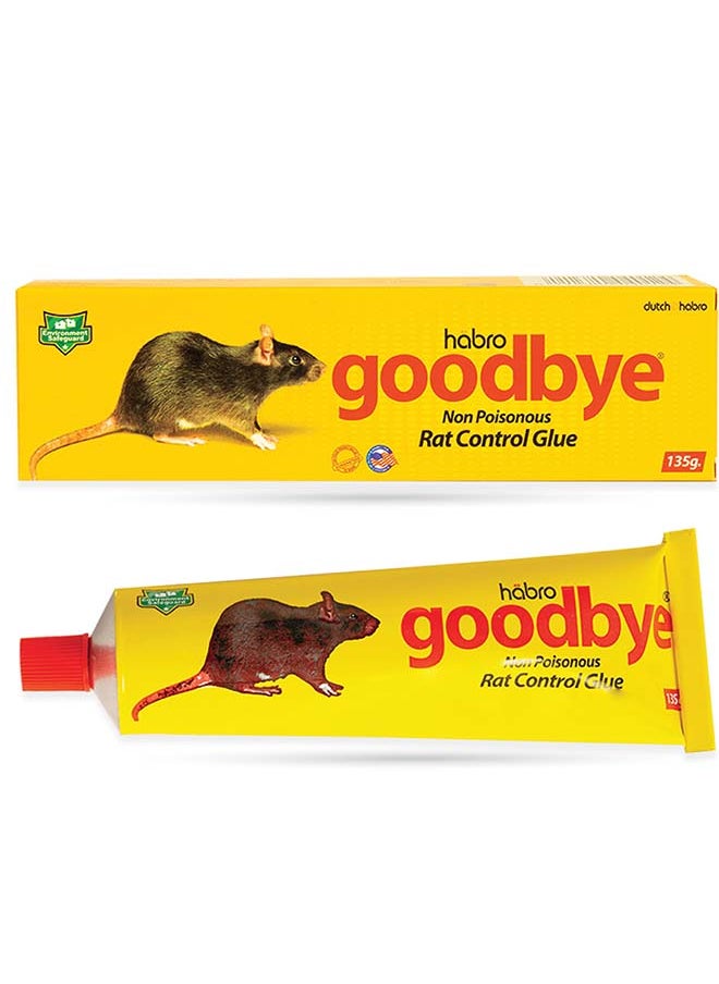 Goodbye - Rat Control Glue - Effective and Safe Rodent Trapping Solution, 135grams - Image 1