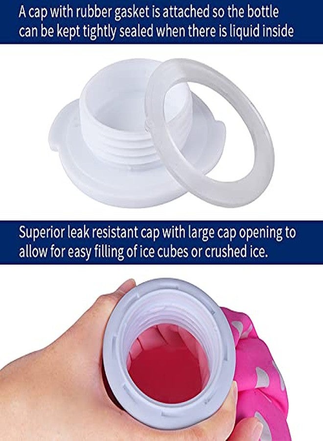 ZUNBELLA Ice Bag for Pain Relief Cold Hot Water Bag,Reusable Instant Pain Reliever Ice Pack Bag,Cold Therapy for Knee-Leg Injury,Headaches,Toothache Comes with Leak-free Closure (Multi-Color) (H-446) - Image 4