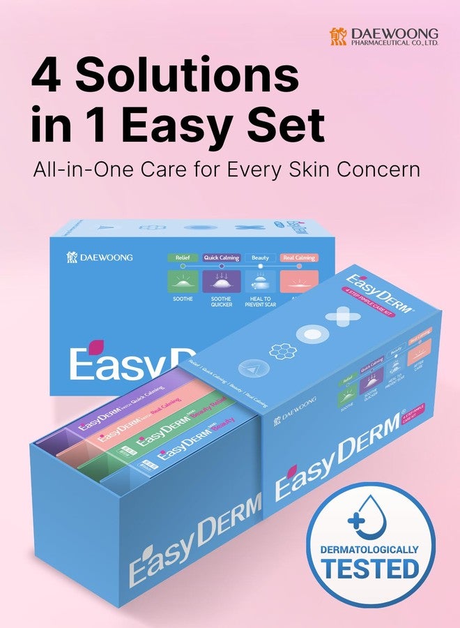 DWEasyDerm EasyDerm Multi-Step Pimple Patch Set – 4-Type Korean Pimple Patches + Free 2-in-1 Dual-Tip Extractor for Complete Skincare Stocking Stuffer Holiday Gift - Image 3
