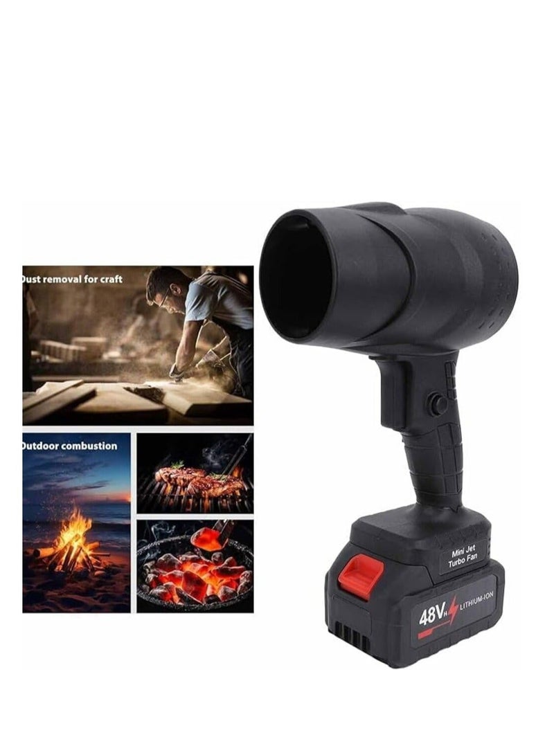 Denx Super Powerful Turbo Air Blower | Handheld Brushless Motor | Rechargeable - Image 2