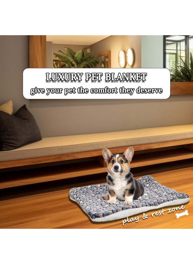 NNC PETS Fleece Pet Blanket with Double-sided plush, Breathable, Washable, and Lightweight, Pet Blanket with Cute star pattern, Comfortable, Washable, Soft fluffy, Suitable for small pets, 50 cm (Blue) - Image 5