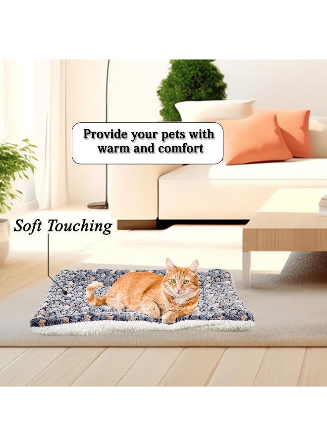 NNC PETS Fleece Pet Blanket with Double-sided plush, Breathable, Washable, and Lightweight, Pet Blanket with Cute star pattern, Comfortable, Washable, Soft fluffy, Suitable for small pets, 50 cm (Blue) - Image 4