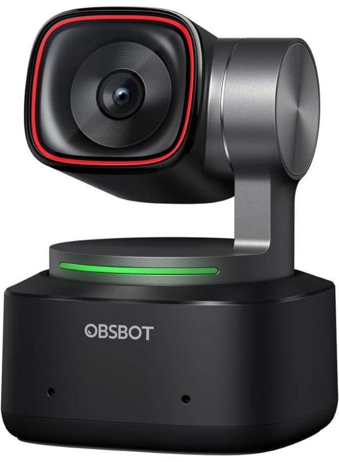 OBSBOT Tiny 2 Webcam 4K Voice Control PTZ, AI Tracking Multi-mode & Auto Focus, 4K Webcam with 1/1.5" Sensor, Gesture Control, 60 FPS, HDR Light Correction, Web Camera for PC, Streaming, Meeting, etc. - Image 1