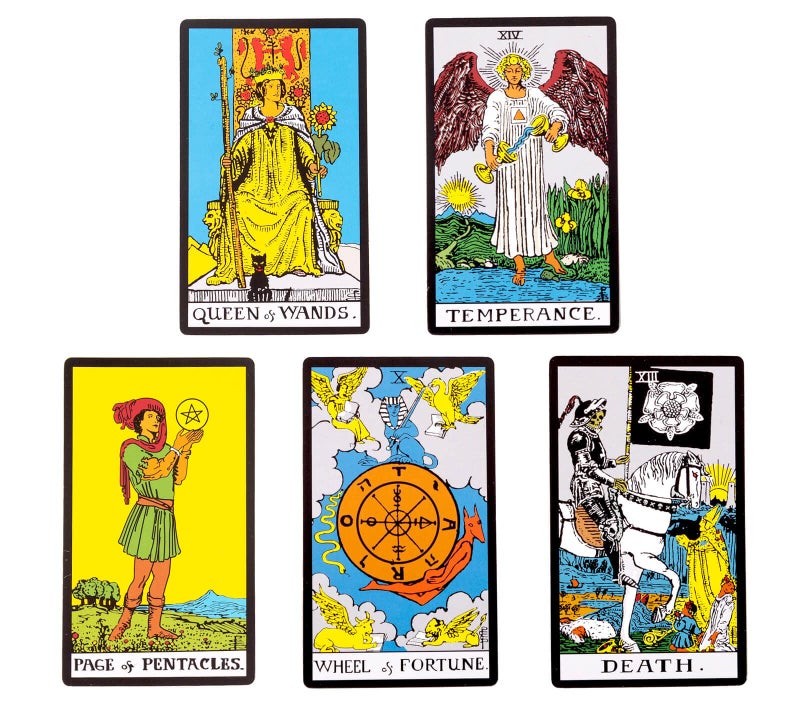 Vitacera Original Tarot Cards Deck with Guidebook & Linen Tarot Bag - Smith Classic Artwork, Traditional Standard Tarot Decks, Durable Tarot Cards Set for Beginners to Advanced - Image 4