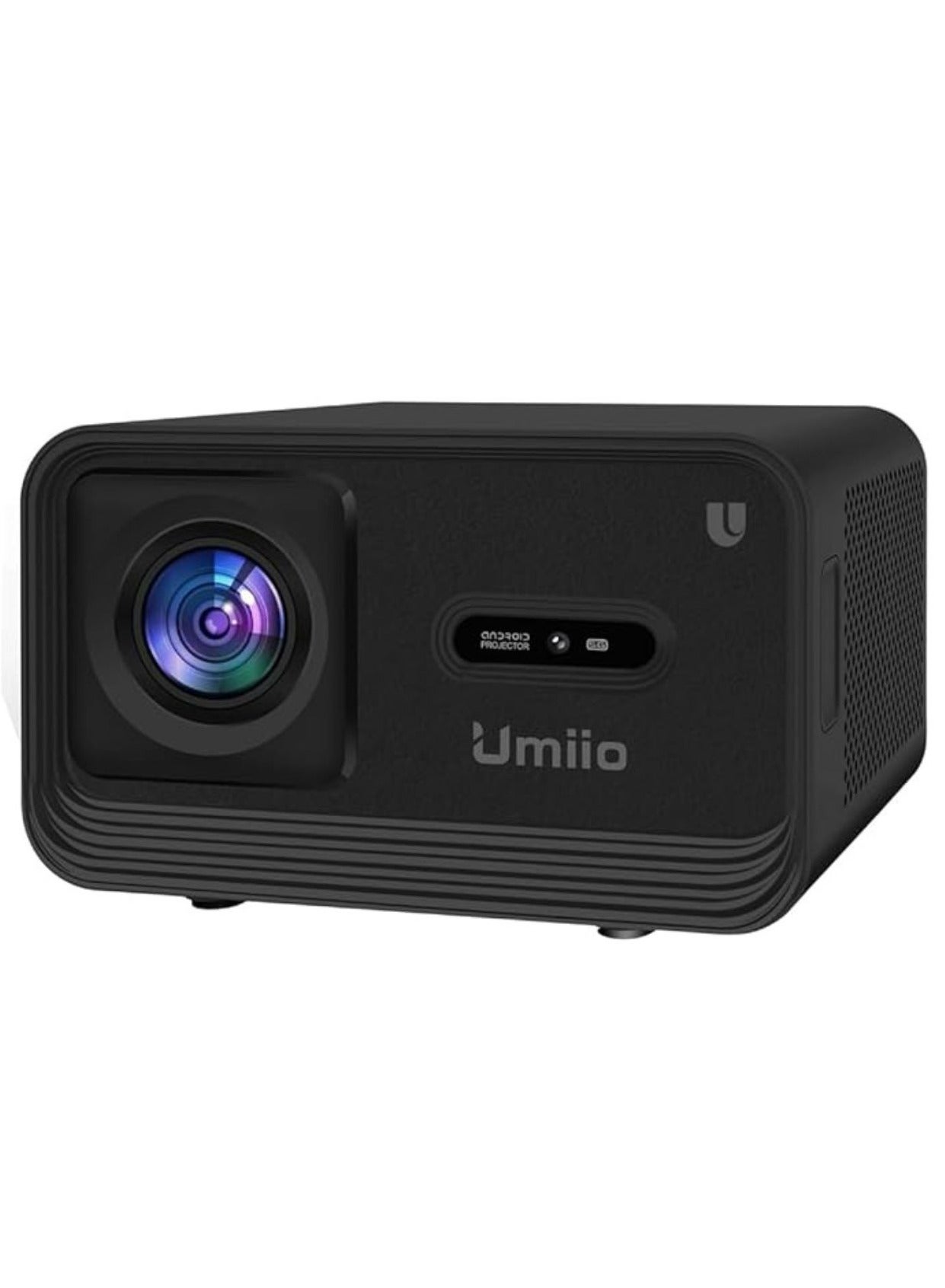 Smart Home Theater U8 Pro 4K Projector 5G WIFI and Bluetooth Electric Focus Projector for Movies and Games-Black