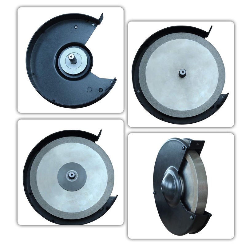 Bucktool 180 Grit 8 Inch CBN Grinding Wheel, 1" Wide, 5/8" Arbor Cubic Boron Nitride Sharpening Wheel for Sharpening Wood-Turning Tools, Chisels, Hardcore and More - Image 5