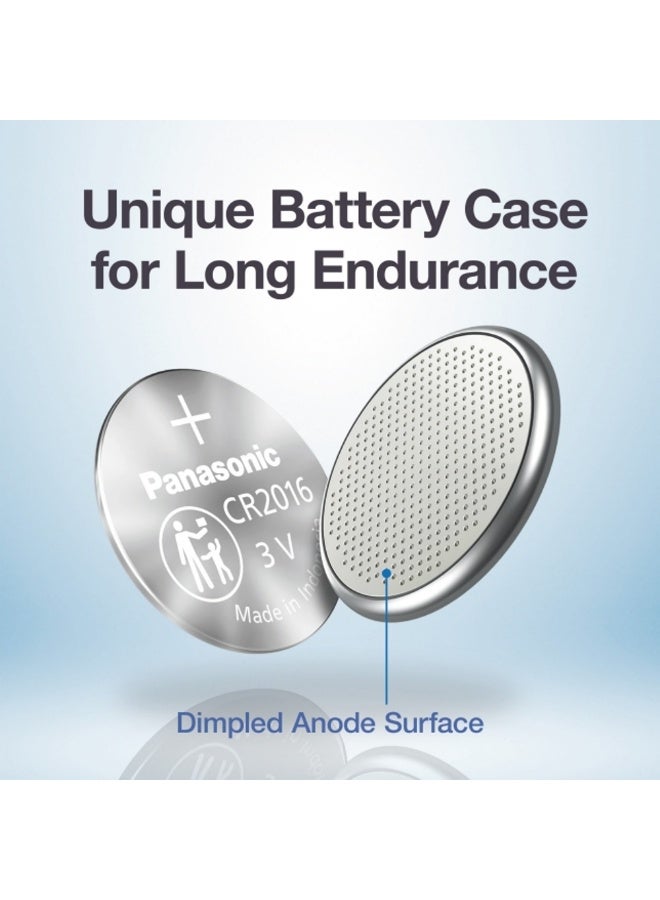 Panasonic 2-Pieces Panasonic CR2016 Lithium 3V Indonesia Batteries - Image 2
