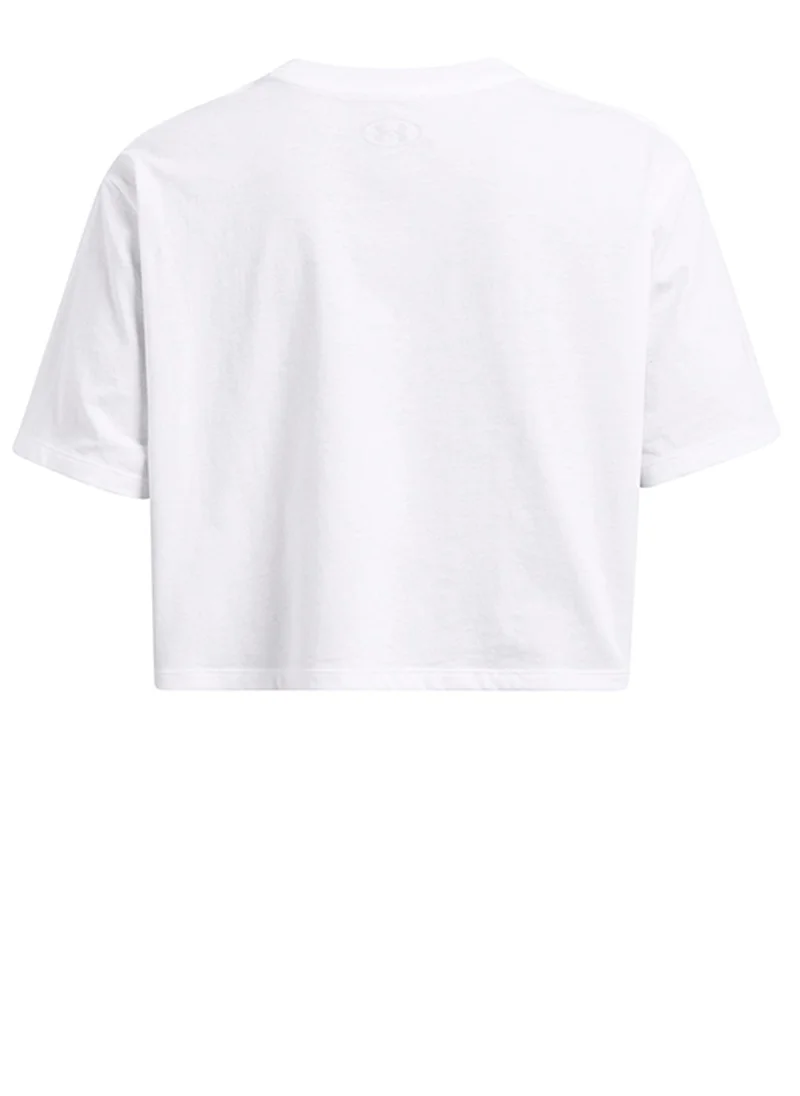 UNDER ARMOUR Boxy Crop Branded T-shirt