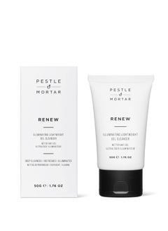 Pestle & Mortar Pestle & Mortar Renew Cleansing Gel, Moisturizing Non-Foaming Gentle Cleanser for Sensitive Skin | 100% Natural with Super-Enzyme and Mango fruit extract, 50g  - Image 2