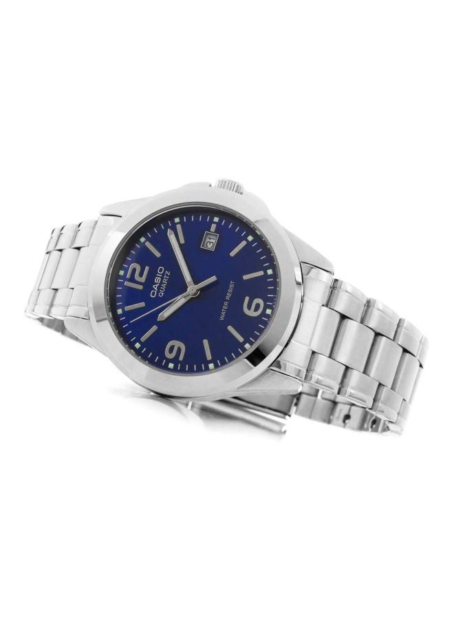 CASIO Men Analog Quartz Watch MTP-1215A-2ADF - 43 mm - Silver - Image 5