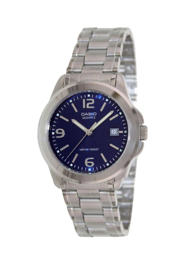 CASIO Men Analog Quartz Watch MTP-1215A-2ADF - 43 mm - Silver - Image 1