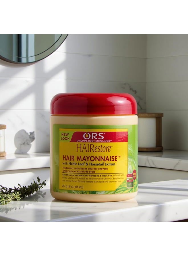 ORS HAIRestore HAIRestore Hair Mayonnaise with Nettle Leaf and Horsetail Extract - Image 2