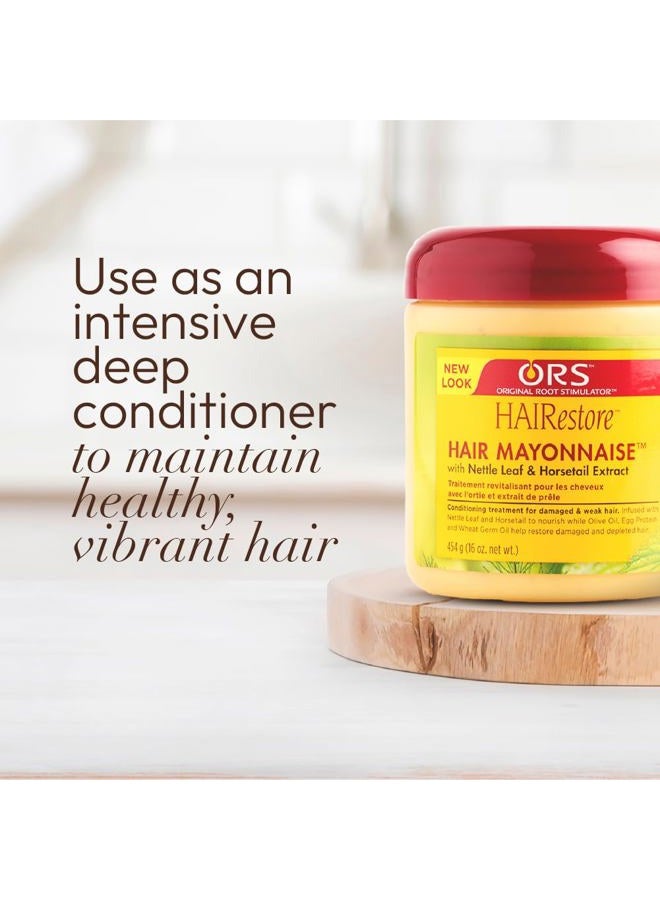 ORS HAIRestore HAIRestore Hair Mayonnaise with Nettle Leaf and Horsetail Extract - Image 4