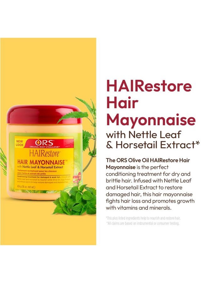 ORS HAIRestore HAIRestore Hair Mayonnaise with Nettle Leaf and Horsetail Extract - Image 3