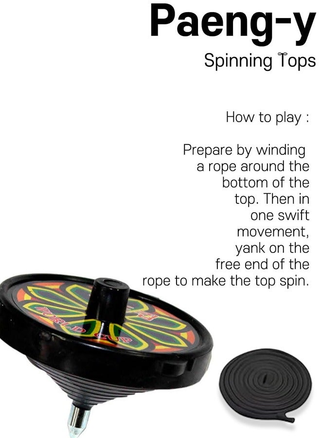 Eworld 5-in-1 Korean Traditional Game Set, Includes Gonggi, Jebi Chagi, Biseokchigi, Paeng-i, Ddakji Folk Game Collection for Kids and Adults. - Image 2