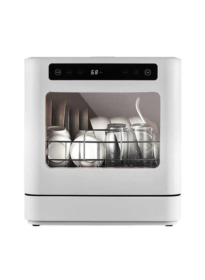 ايتي لايف غسالة أطباق سطحية، غسالة أطباق محمولة موفرة للطاقة لا تحتاج إلى تركيب، 4 برامج، تعقيم بدرجة حرارة عالية وتجفيف بالهواء الساخن، سعة تكفي لأطباق 8 أشخاص. - Image 1