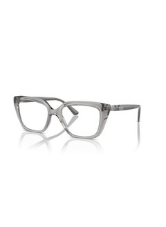 Vogue Eyewear Women'S Vo5477B Square Prescription Eyewear Frames, Transparent Grey/Demo Lens, 50 Mm  - Image 2