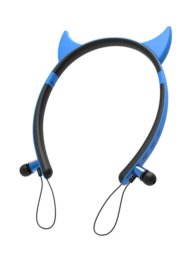 نيبمينينت سماعة رأس لاسلكية ستيريو بتصميم لطيف تعمل بتقنية البلوتوث أزرق - Image 1