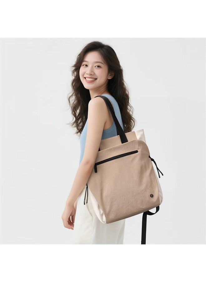 Golf Women's Lightweight Single/double Shoulder Backpack Student Casual Commuter 15.6-inch Laptop Water-resistant Travel Bag - Image 3