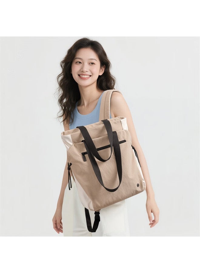 Golf Women's Lightweight Single/double Shoulder Backpack Student Casual Commuter 15.6-inch Laptop Water-resistant Travel Bag - Image 2