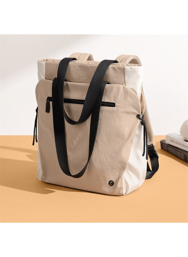 Golf Women's Lightweight Single/double Shoulder Backpack Student Casual Commuter 15.6-inch Laptop Water-resistant Travel Bag - Image 1