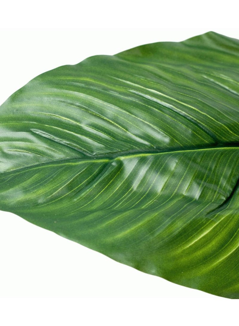 سي او أرماء شجرة صناعية محاكاة لأوراق الموز الناعمة بملمسها الطبيعي بارتفاع 90 سم - Image 4