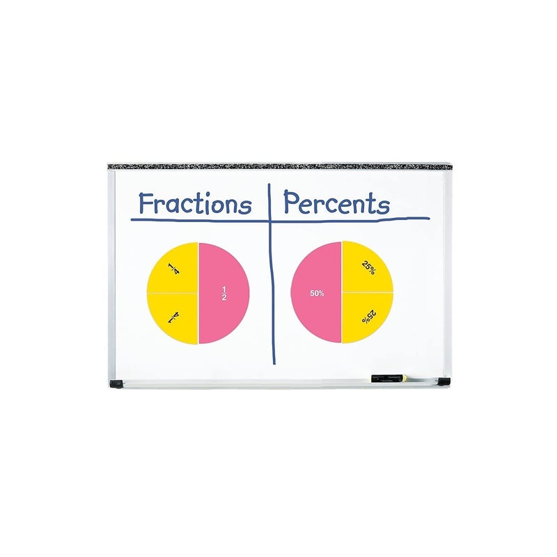Learning Resources LER1616 Double-Sided Magnetic Fraction Circles - Image 3