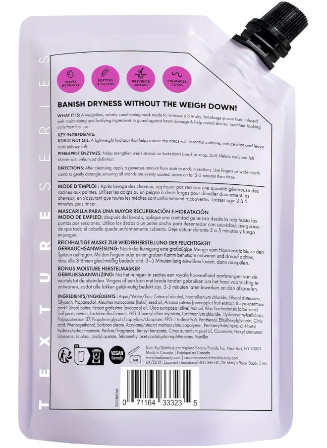 HASK Texture Solutions Essential Moisture Recovery Mask 235Ml  - Image 2