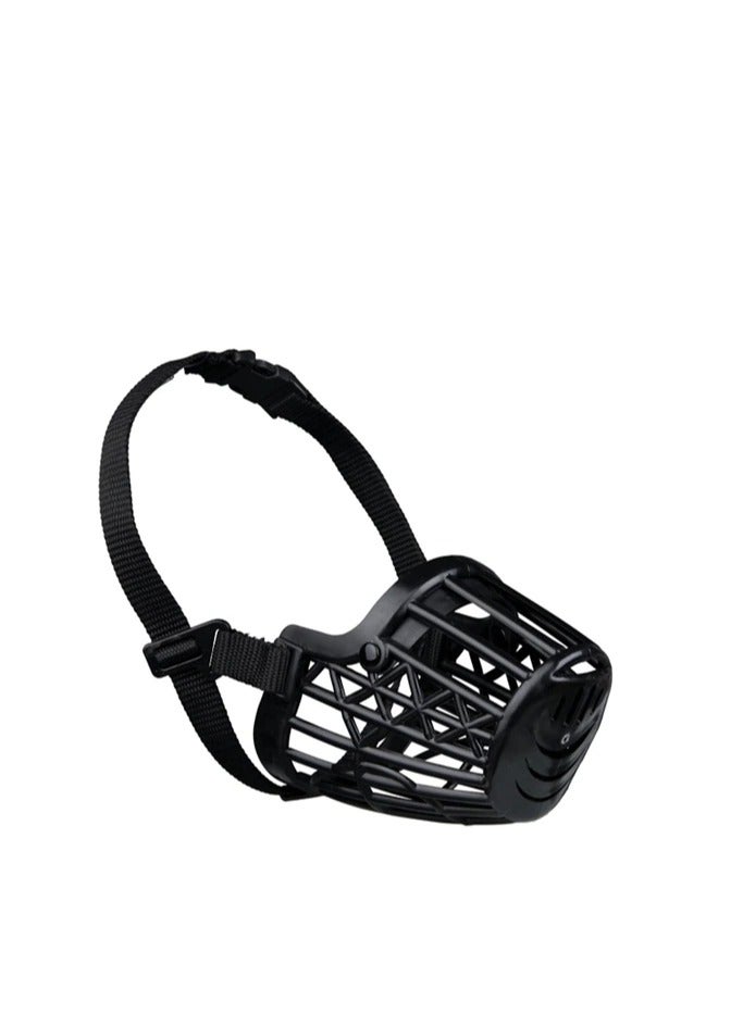 تريكسي كمامة بلاستيكية سوداء للكلاب - Image 1