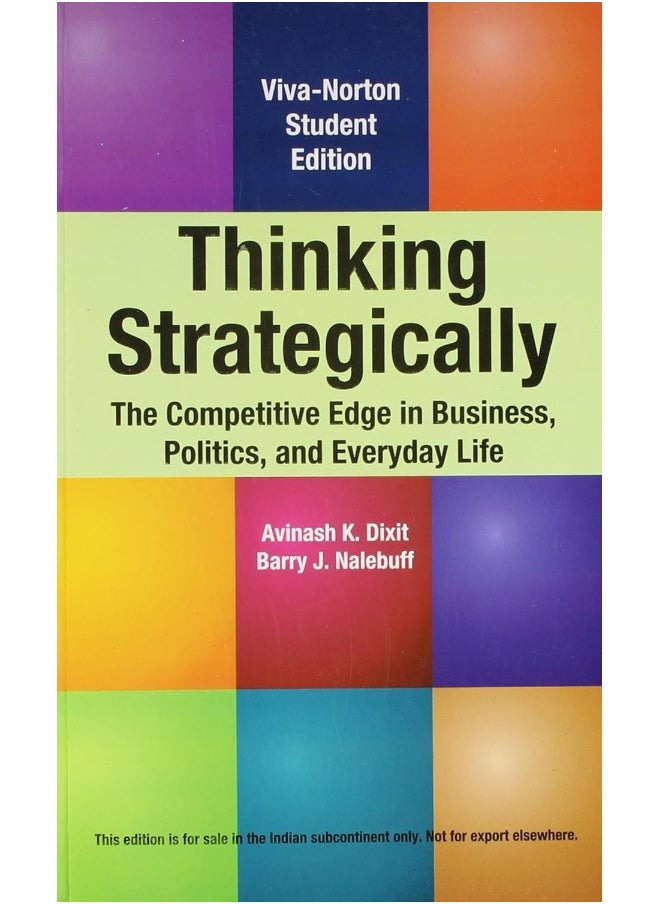 null - Thinking Strategically: The Competitive Edge in Business, Politics, and Ev - Image 1