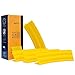 BORICO Card Holders for Playing Cards 4 Pack Playing Card Holder for Kids and AdultsStackable Storage Game Card Tray for Arthritis Patients with a Travel Pouch Yellow - Image 4