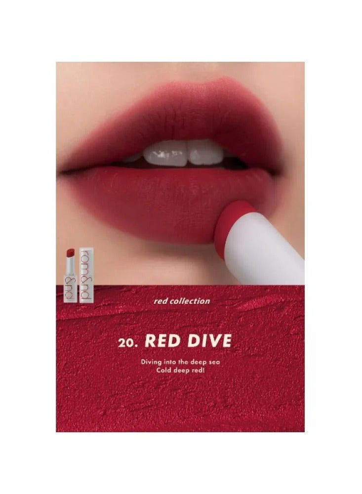 ROM و ND أحمر شفاه زيرو مات 20 RED DIVE - Image 2