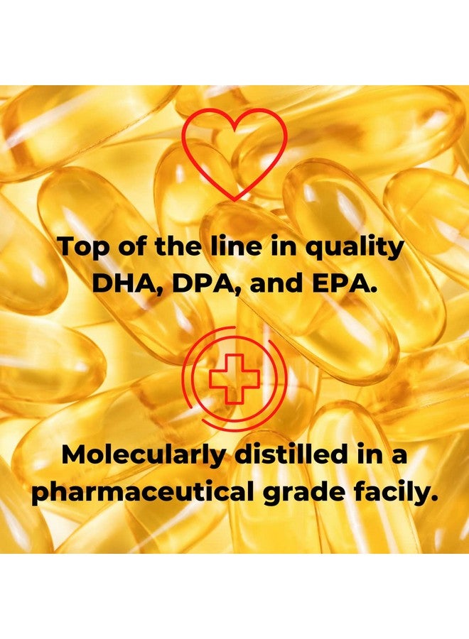 Wonder Laboratories EZ Omega-3 Atlantic Menhaden Fish Oil Supplement 2000 mg, Burpless, Made in The USA, Perfect Balance of EPA+ DHA + DPA 180 Softgels - Image 5