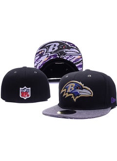 NEW ERA 3D Embroidered Fitted Baseball Team Cap with Closed Back for Sun Protection-58.7cm