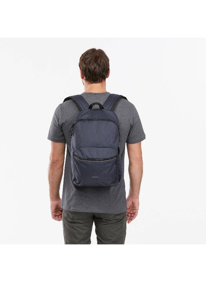 Quechua By DECATHLON | ESCAPE 100 | capacity 17 litres | Hiking Trekking Backpack | Dark Blue  - Image 1