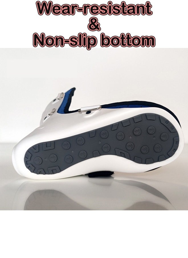 Adjustable Ankle Joint Fixation Brace for Ankle Fractures and Sprains - Protective Foot Support for Rehabilitation, Replacement for Plaster Casts and Surgery (Right Foot)