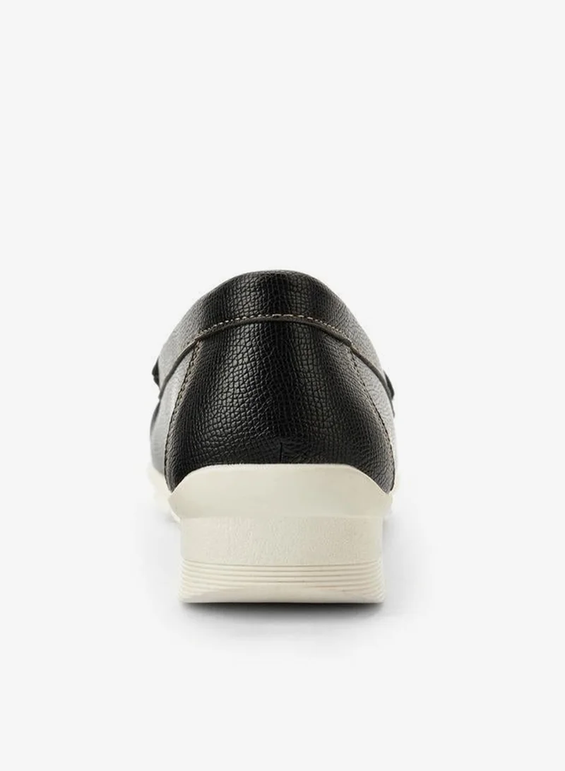 Le Confort BLACK Women Perforated Loafers for Women | Best Price UAE