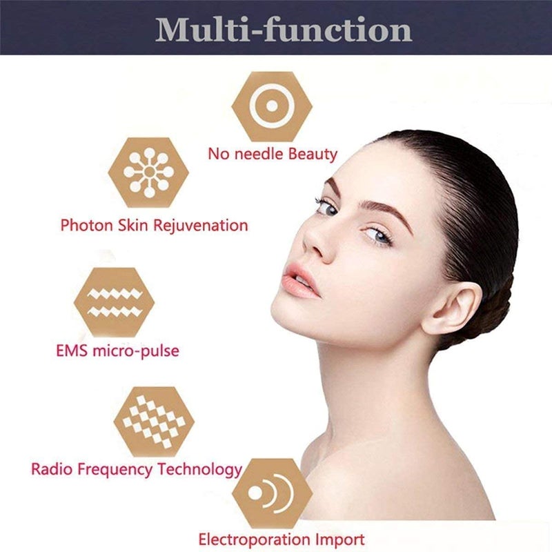 Moonssy Facial Lifting Machine,LED Light Therapy Wrinkle Remover Skin Tightening Anti Aging Skin Rejuvenation,Face Massager For Skin Care Facial Cleaner - Image 3