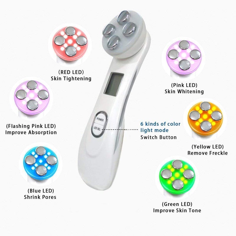 Moonssy Facial Lifting Machine,LED Light Therapy Wrinkle Remover Skin Tightening Anti Aging Skin Rejuvenation,Face Massager For Skin Care Facial Cleaner - Image 4
